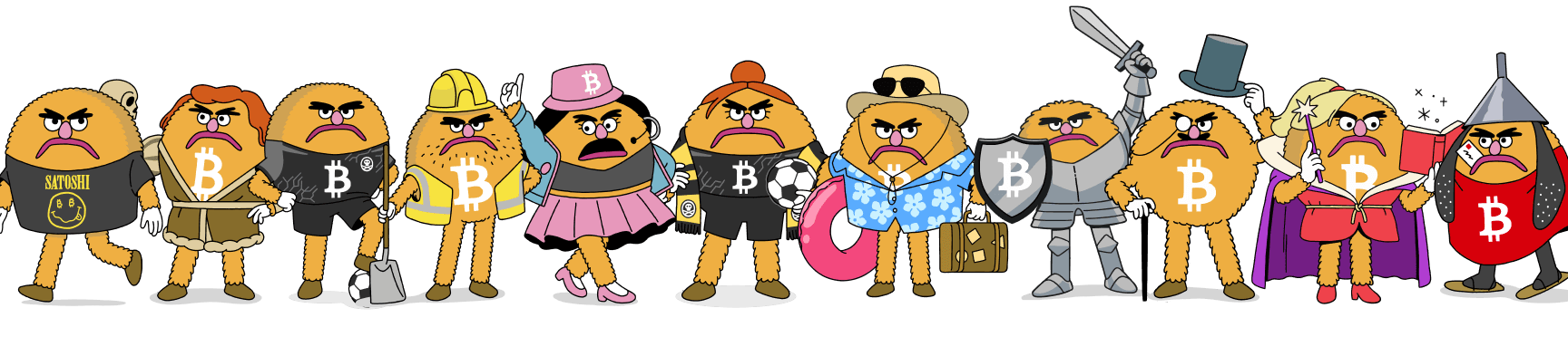 Bitcoin characters