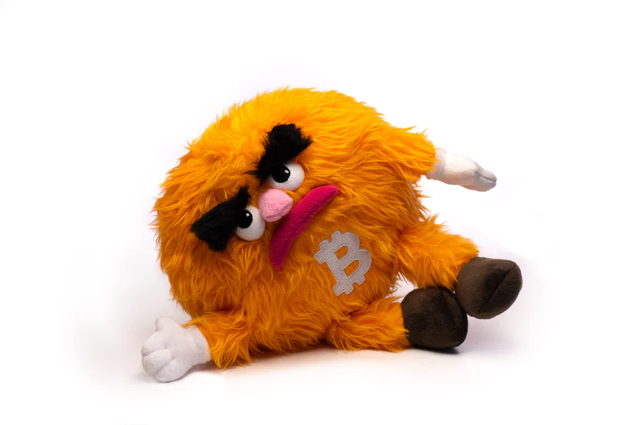 Here Comes Bitcoin Plushie